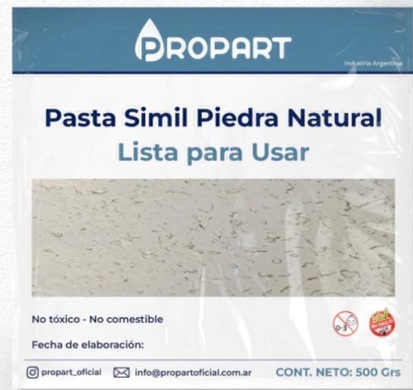 Producto - Pasta Símil Piedra  Rústica