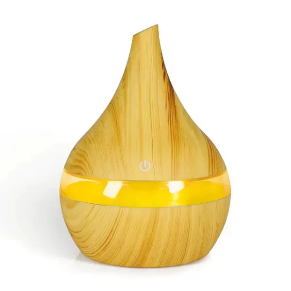 Producto - Humidificador Aromatizador de 300ml con Luces RGB Símil Madera