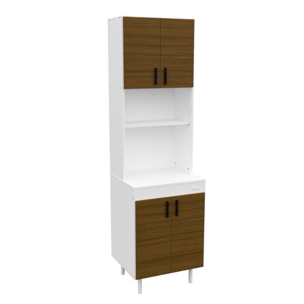 Producto - Columna Microondas Avellana (2.00 x 0.57 x 0.51)