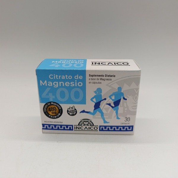 Producto - Citrato magnesio incaico (caja x 30 capsulas)