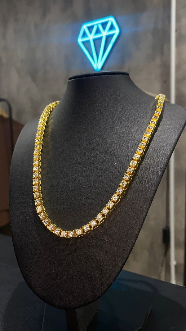 Producto - Cadena TENNIS 0,5 GOLD