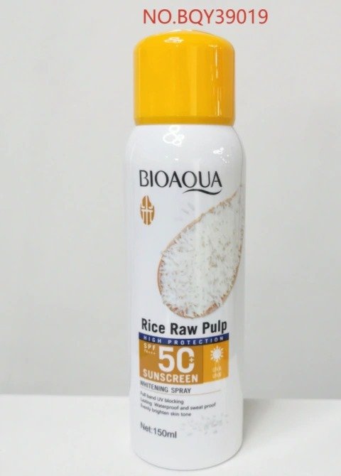 Producto - protector solar de arroz bioaqua en aerosol