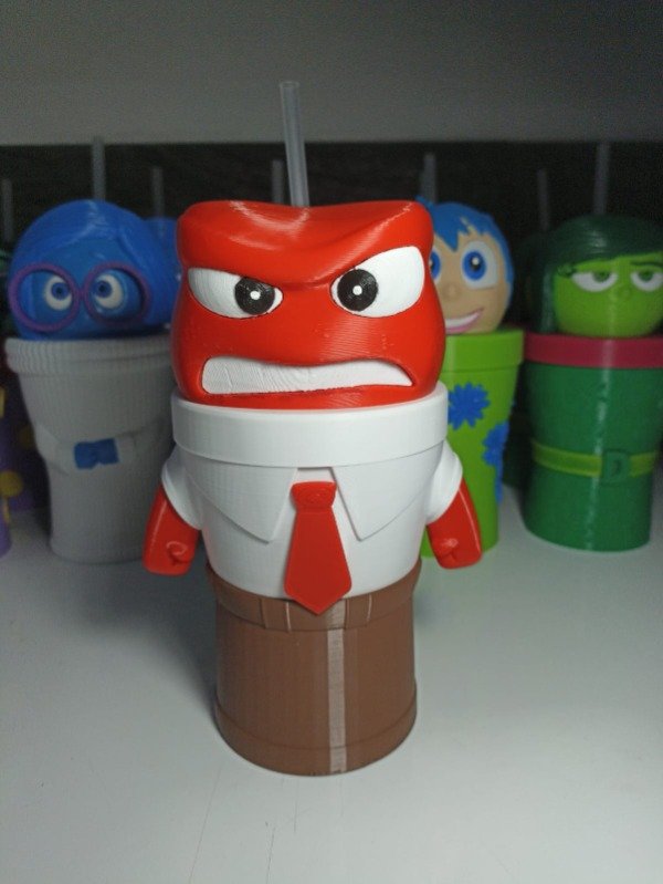 Producto - Vaso Intensamente Furia