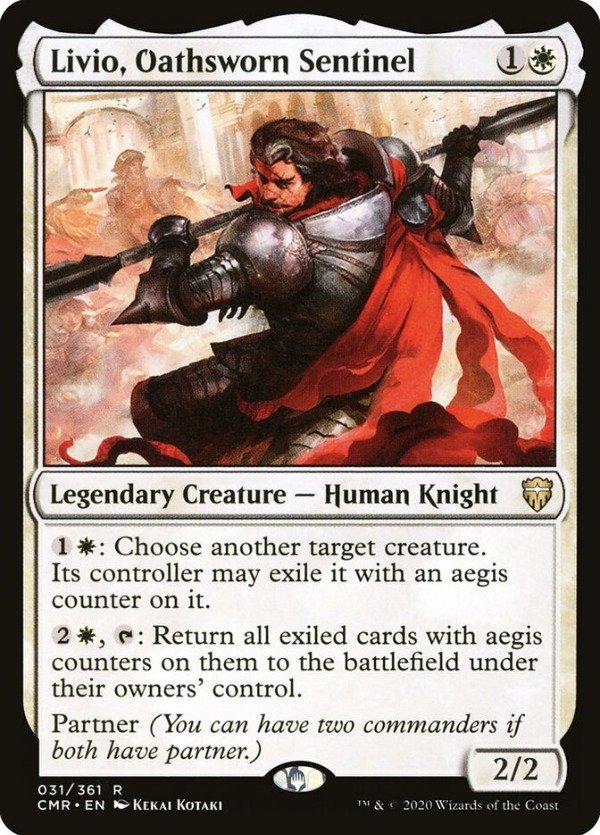 Producto - Livio, Oathsworn Sentinel #31  Commander Legends