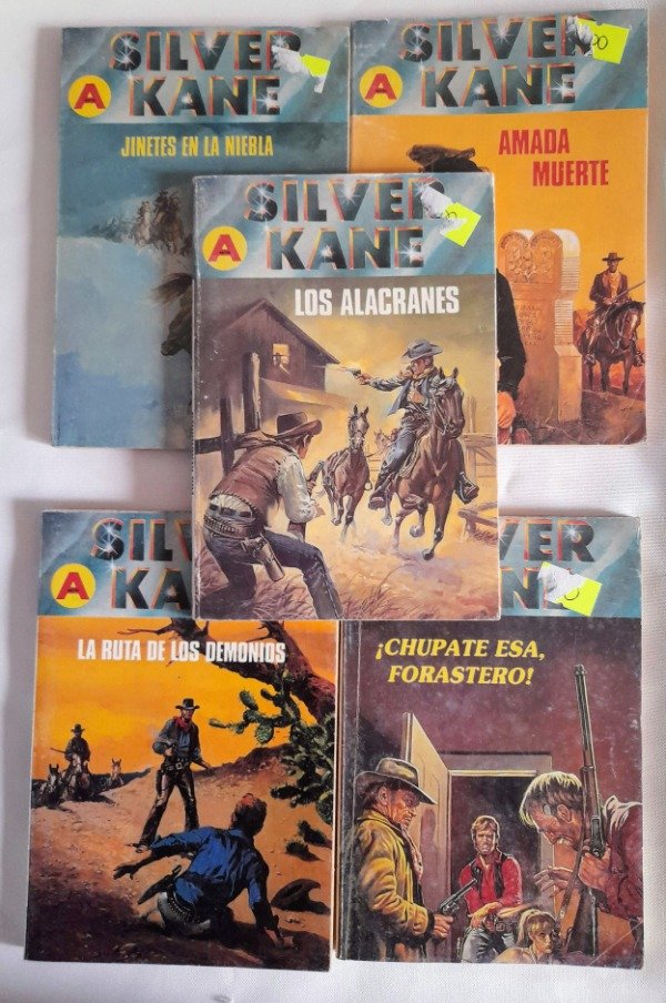 Producto - Silver Kane X 5 - La Ruta De Los Demonios Y Otros - Astri