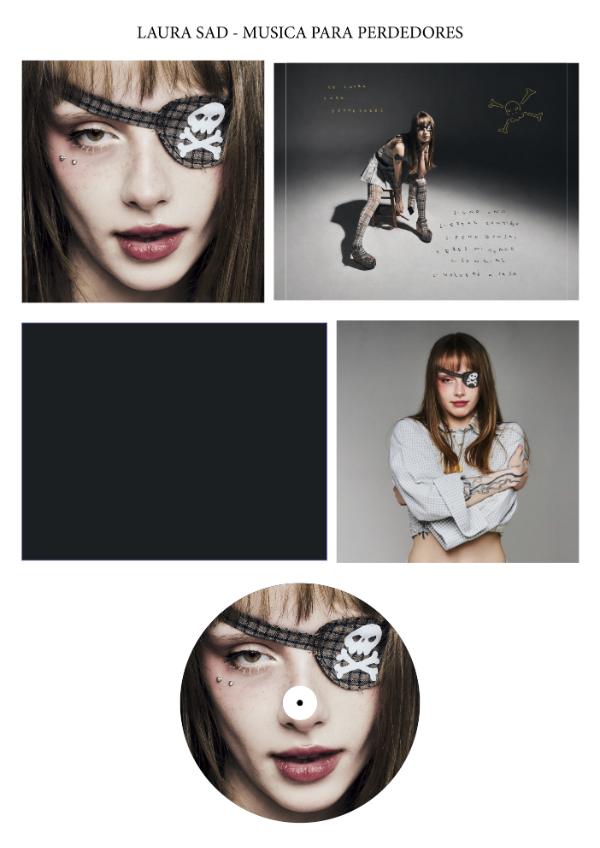 Producto - Laura sad "música para perdedores" CD Custom