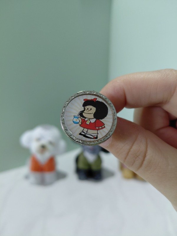 Producto - Pin metalizado - Mafalda argentina #0563