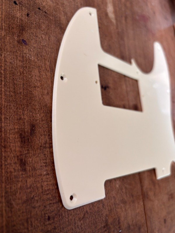Producto - Pickguard TL Doble Bobina 1 capa Crema - 1