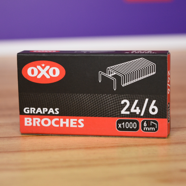 Producto - BROCHES N24/6 X1000UN 24/6X1000