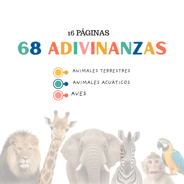 Producto - Adivinanzas de animales - 1