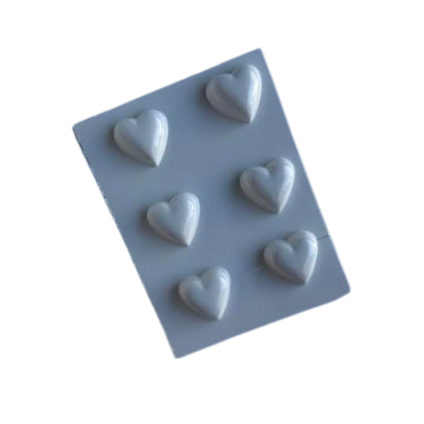 Producto - Molde placa bombon corazón 6 cavidades