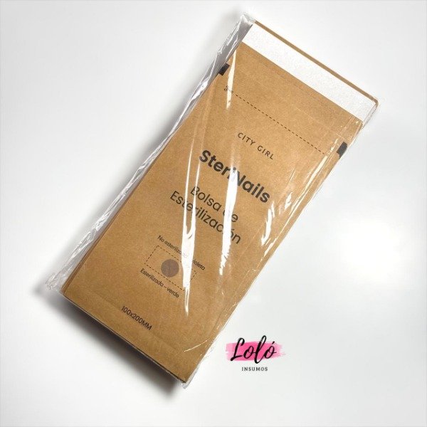 Producto - Bolsas de esterilización para calor seco - 100Pcs medida 10x20cm City Girl