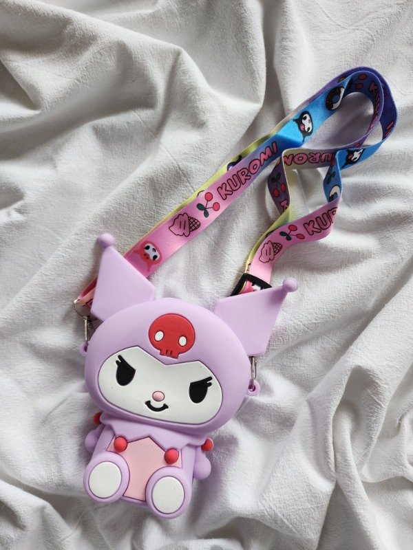 Producto - Cartera Kuromi Lila (Silicona)