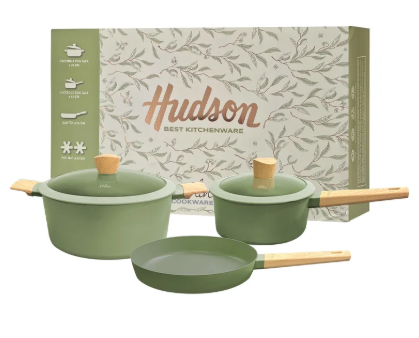 Producto - BATERIA 5 PZAS ALUM OLIVE HOLI01