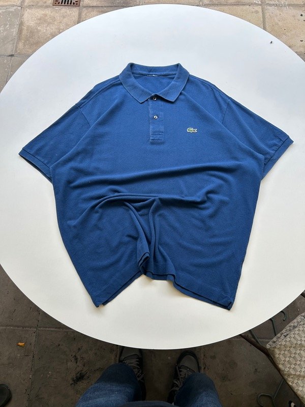 Producto - Chomba Lacoste Classic Azul (L)