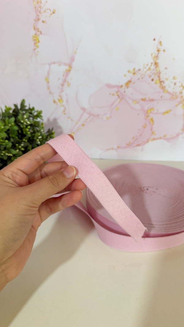 Producto - Elástico 20mm rosa - 3 mts
