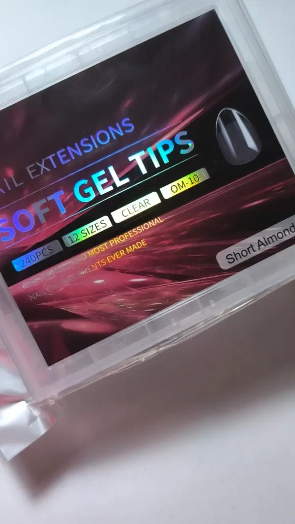 Producto - Tips Softgel Press on Cortos con doble 00