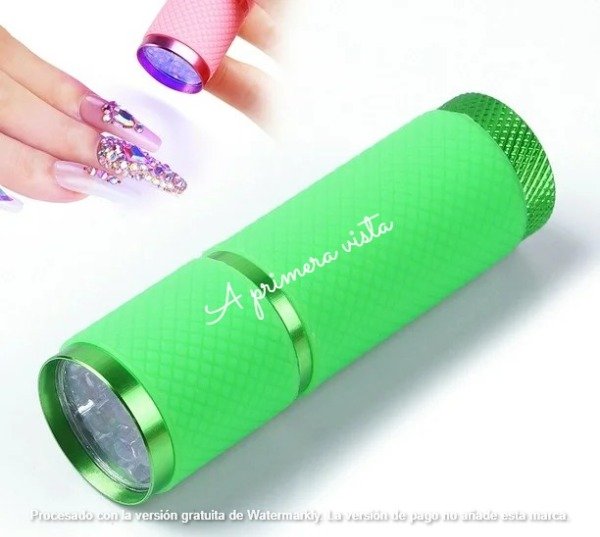 Producto - Mini lampara uv/led p/uñas (disp. color rosa)