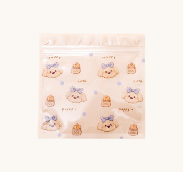 Producto - BOLSAS TIPO ZIPLOC - HAPPY CUTE PUPY