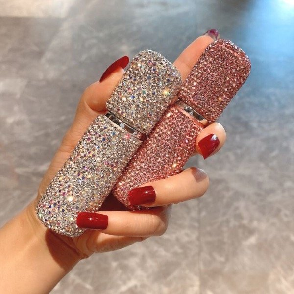 Producto - Perfumero con strass y llavero