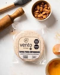 Producto - Tapa Empanada Keto (a base de harina de almendras) Vento Fit x12 unidades