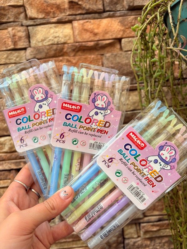 Producto - Lapiceras de colores CONEJITO X6