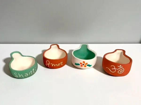 Producto - Sahumador cuchara pintado 10cm - 1