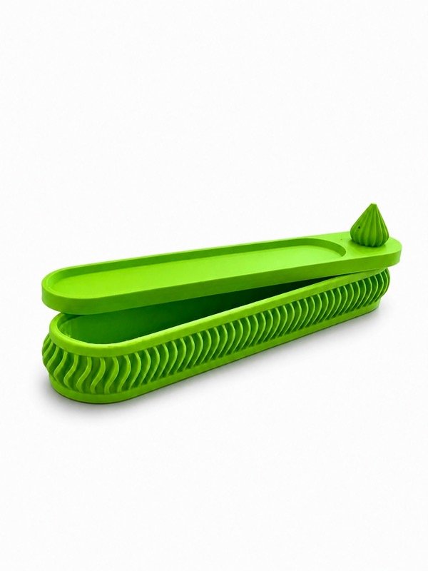 Producto - Porta incienso con Espacio de guardado color Verde Lima
