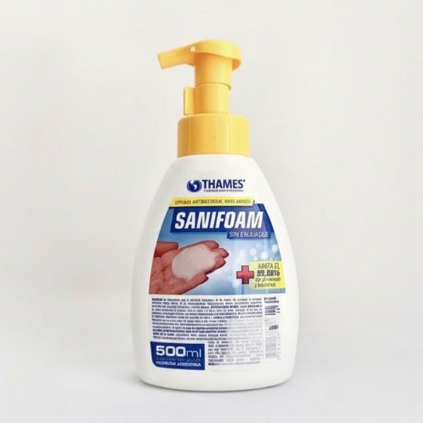 Producto - Espuma antibacterial sin ejuague 500ml - Thames