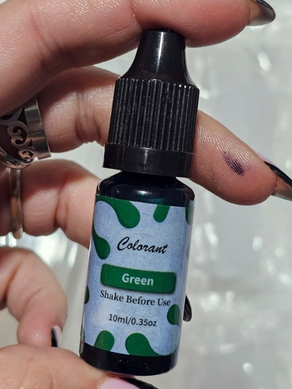 Producto - Colorante green vela jabon resina