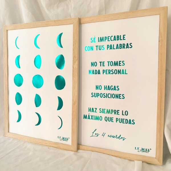 Producto - BLACK FRIDAY - PACK 2 Cuadros A3 al 50off