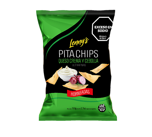 Producto - Pitachips Queso Crema y Cebolla SIN GLUTEN Lennys 150gr