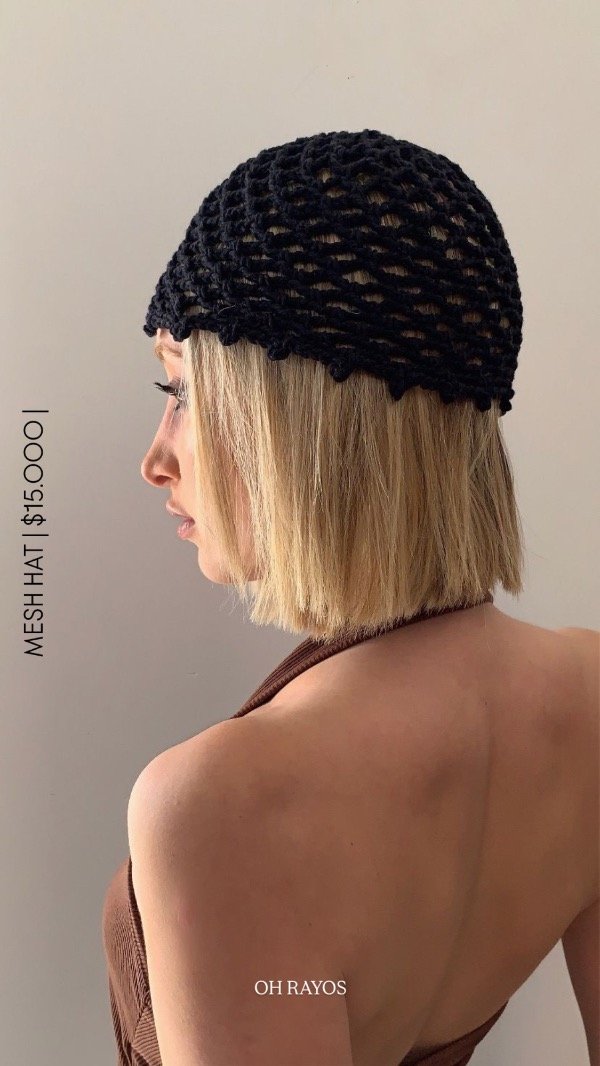 Producto - Mesh Hat Cate Negro