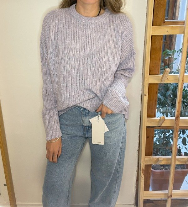 Producto - Sweater Oversize LAVANDA