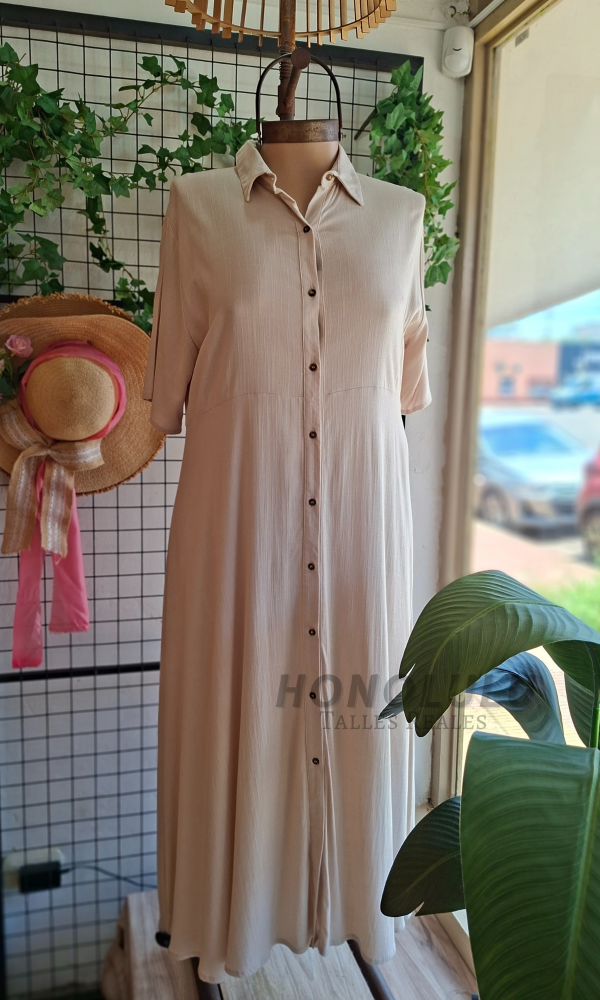 Producto - Vestido Camisero de Lino
