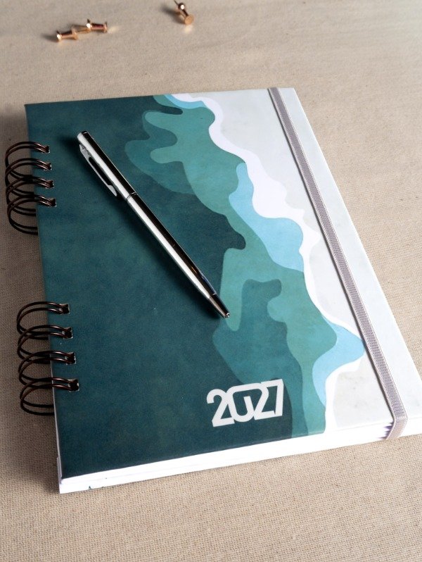 Producto - Agenda semanal Vertical Marine - 0