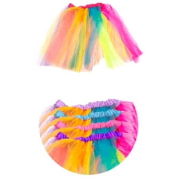 Producto - Tutu 3 capas 45cm multicolor