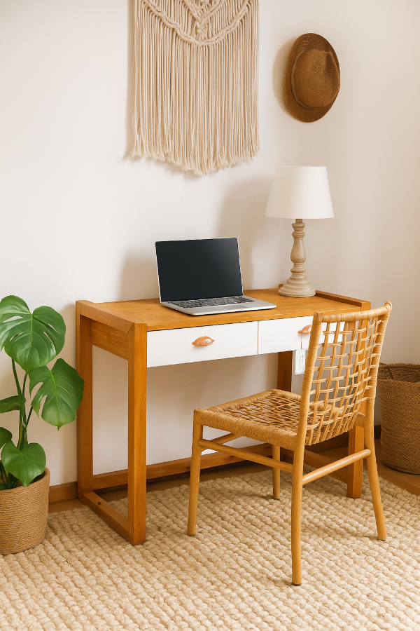 Producto - Escritorio Berlín roble oscuro / claro