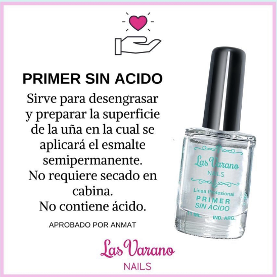 Producto - LAS VARANO PRIMER SIN ÁCIDO