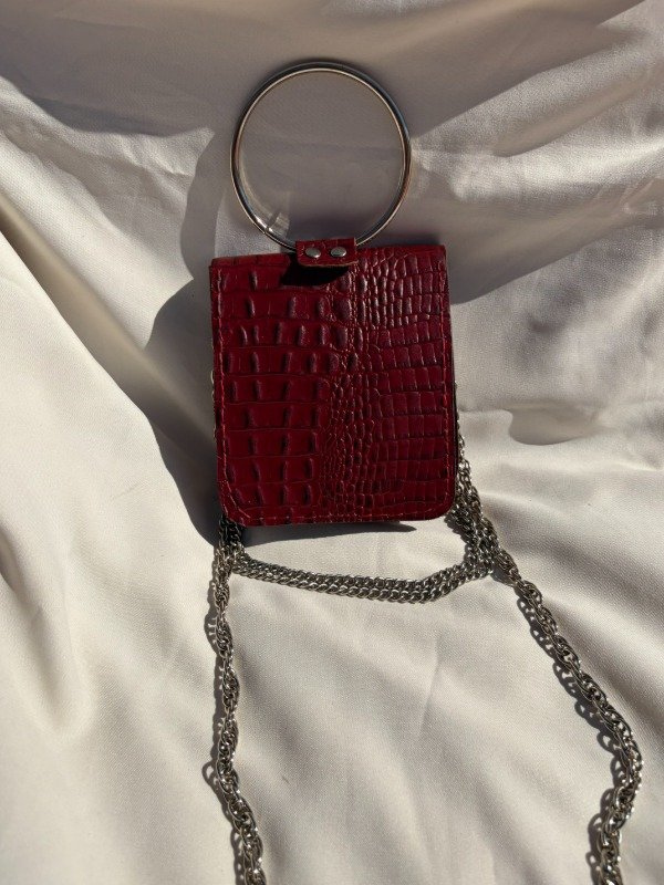 Producto - SOBRECARTERA DE CUERO RON BORDO (PRE ORDER)