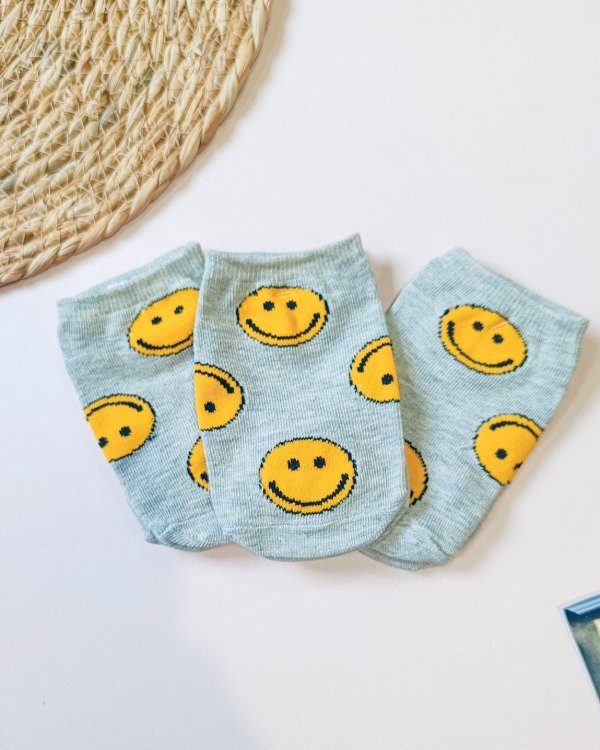 Producto - SOQUETES INFANTILES SMILE GRIS