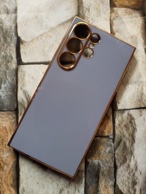 Producto - Funda tpu Golden Samsung S24 Ultra celeste