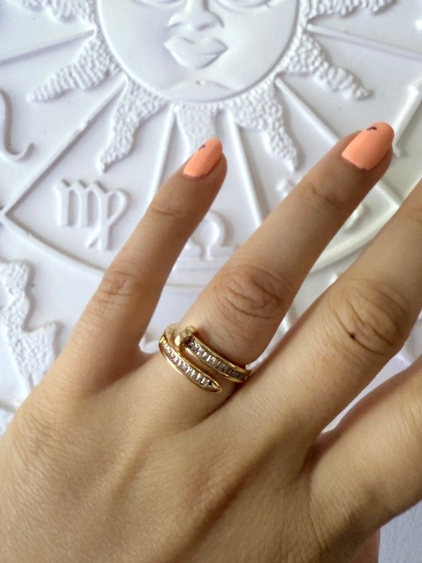 Producto - Anillo Nail gold