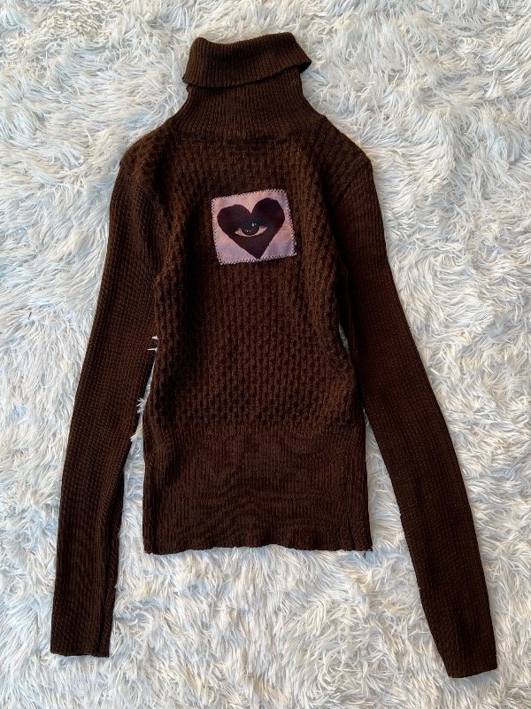 Producto - Polera Vint chocolate eye talle S-M