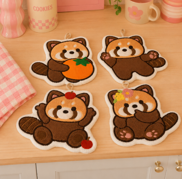 Producto - Paños de mano super suaves Koala rojo