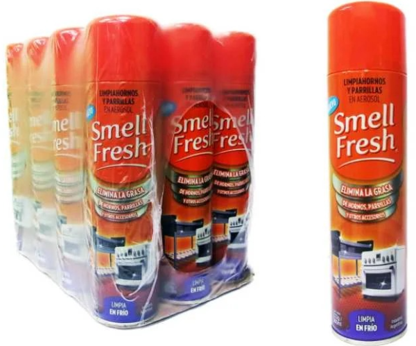 Producto - LIMPIA HORNOS Y PARRILLAS AEROSOL SMELL FRESH 360ml