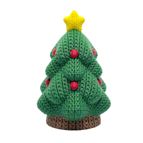 Producto - Arbolito de Navidad efecto tejido