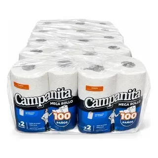 Producto - Rollo de Cocina "Campanita" 24u x 100 paños