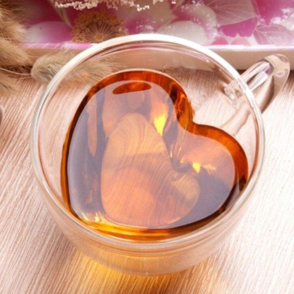 Producto - TAZA CORAZON DOBLE VIDRIO (Últimas!)