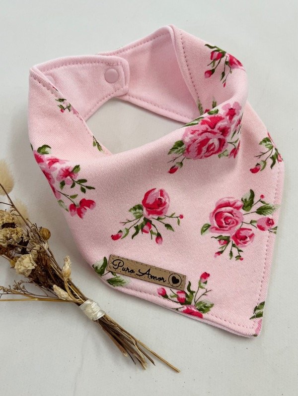 Producto - Bandana flores rosas